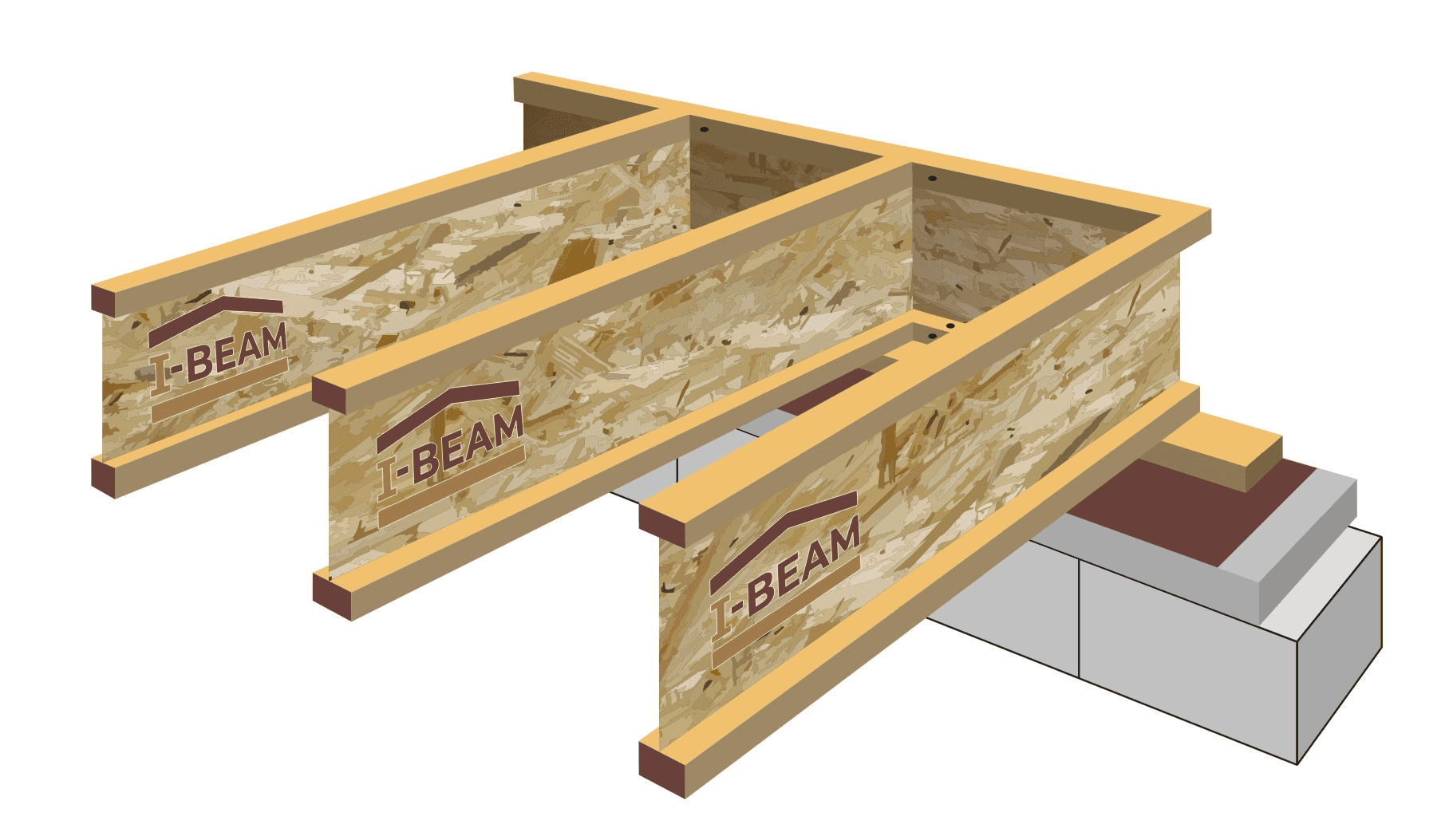 Грамотное устройство деревянных перекрытий обеспечивает надежность несущих конструкций.